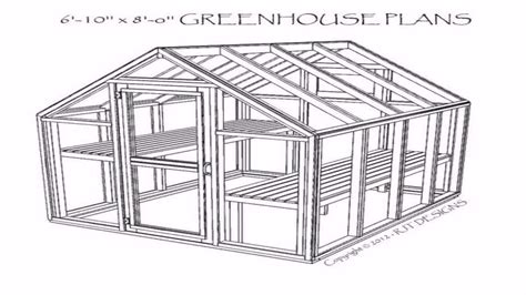 Greenhouse Floor Plan Pictures See Description Youtube