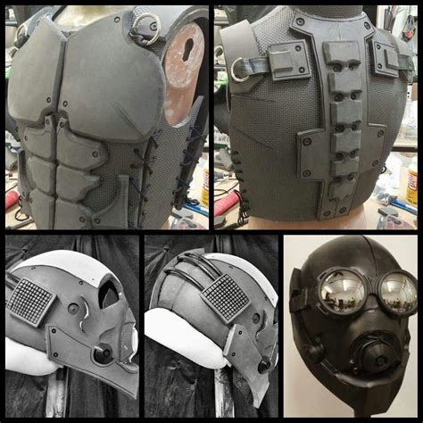 Original Eva Tactical Vest And Helmet By Russ Adams Currently Under