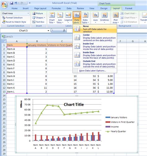 How To Change Chart Labels In Excel Chart Walls
