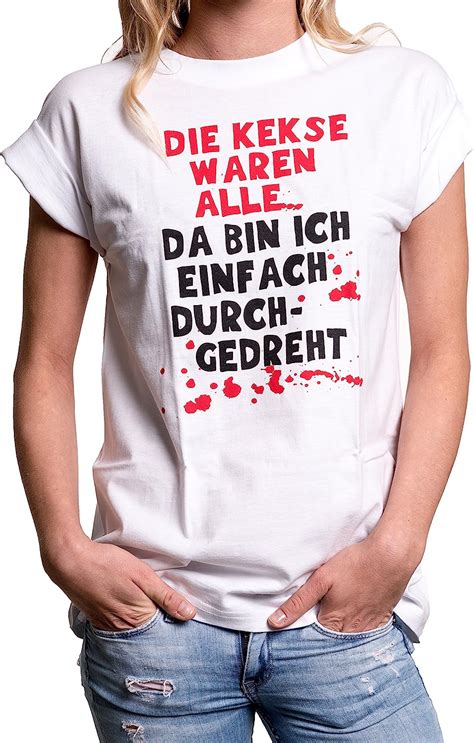 Lustige Krümelmonster T Shirts Mit Sprüchen Die Kekse Waren Alle Oversize Longshirt Große