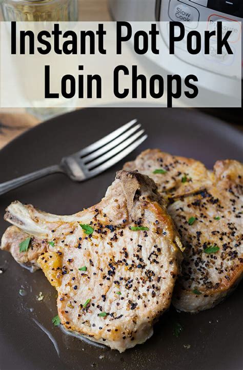 Seal the lid and turn the steam valve to the sealing position. Instant Pot Pork Chops | Recipe in 2020 | Instant pot pork, Instant pot pork chops, Instant pot ...