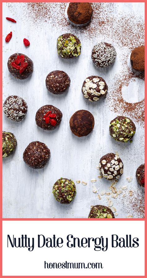 Nutty Date Energy Balls Recipe L Honest Mum Food Blog