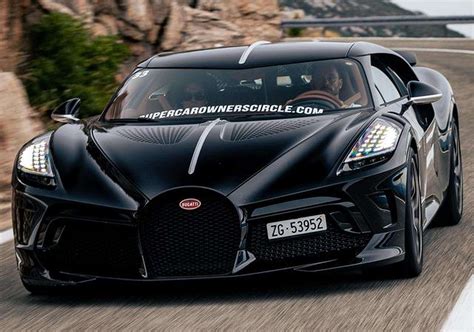 Youtuber Drives The 19 Million Bugatti La Voiture Noire The