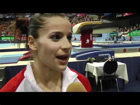 Alicia Sacramone Interview After Beam Finals 2010 World Gymnastics