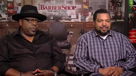 Barbershop Cast Share Behind The Scenes Laughs Cnn Video