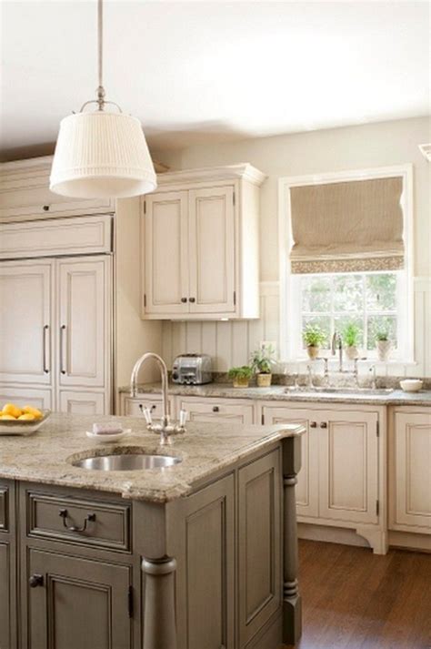 Painting kitchen cabinets can be tiring and you can easily hire a pro to do the job. 120+ Easy And Elegant Cream Colored Kitchen Cabinets Design Ideas - Page 15 of 122 | Kitchen ...