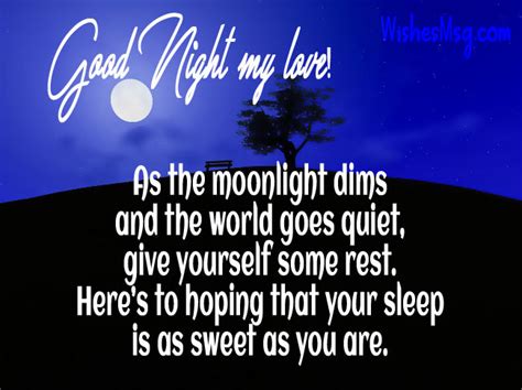 Good Night Message For Girlfriend Romantic Wishes For Her