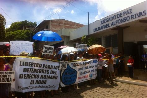 El Salvador Una Comunidad Entera Exigió La Libertad De 6 Líderes