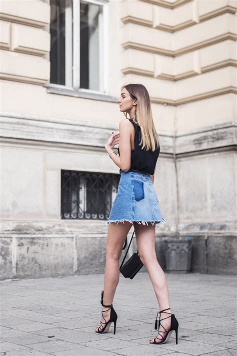 How To Wear The Reconstructed Denim Skirt Fashion Agony Daily
