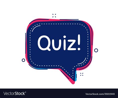 Quiz Symbol Answer Question Sign Royalty Free Vector Image