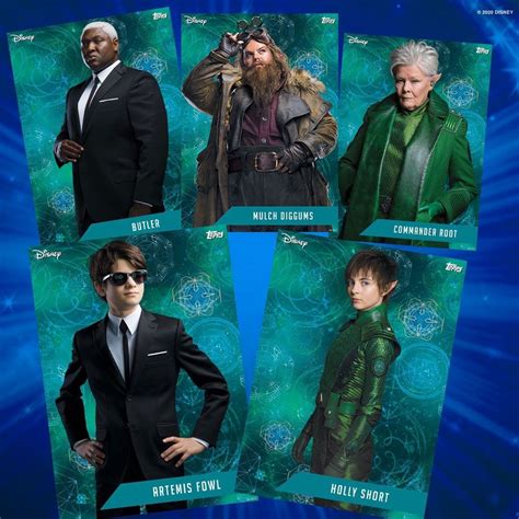 Celebrate Artemis Fowls Debut With Character Cards Collect Them All