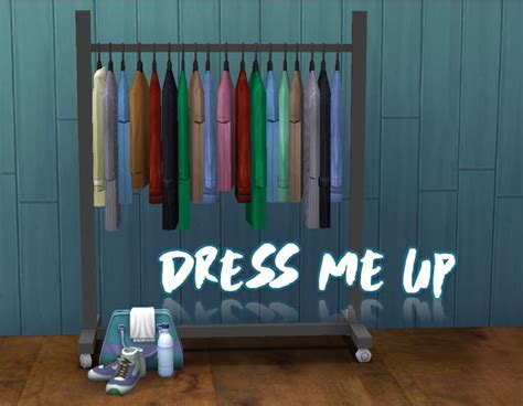 Dress Me Up Set Includes A Clothing Rack And A Gym Bag Converted From