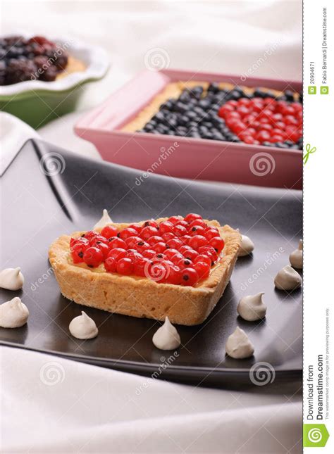 Assorted Tarts With Berries Stock Image Image Of Illuminated