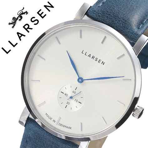 楽天市場エルラーセン 腕時計 LLARSEN 時計 ニコライ Nikolaj メンズ シルバー LL143SWDOC 正規品 新作