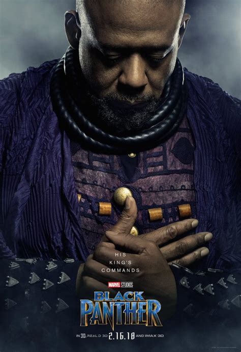 Veja Os Posters Individuais Dos Personagens Do Filme Pantera Negra