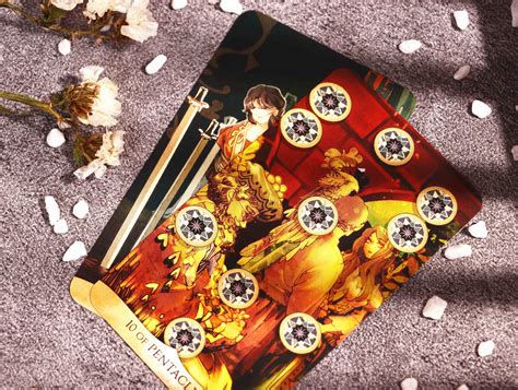 Manga Tarot Deck 78 Cards With Book Anime Tarot Cards Deck Etsy