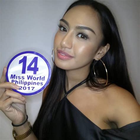 Cristina Marie Coloma Miss World Philippines 2017 Contestant 14 Photo Courtesy Miss World