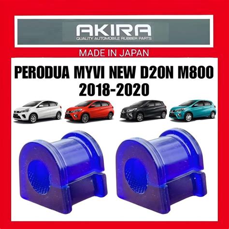 AKIRA Perodua Myvi New D N M Front Silicone Stabilizer Bar Bush Mm