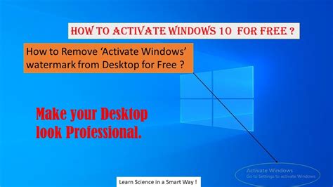 How To Remove Activate Windows 10 Watermark Permanently 100 Preparing