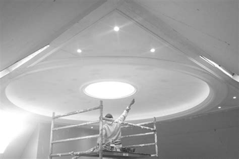 Ceiling Dome And Light Feature Kingswood Fine Art Plasterwork