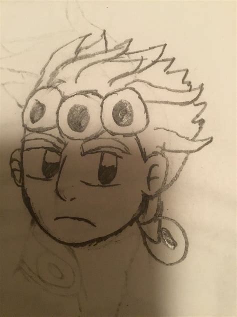 Giorno Giovanna Drawing Skill