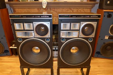 Vintage Pioneer Cs 903 300 Watt Home Audio Speakers Mint Condition For