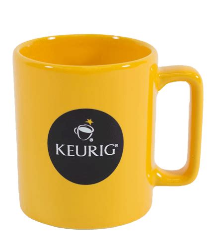 Who doesn't want to have a fresh cup of coffee with a simple process? Keurig® Yellow Ceramic Coffee Mug - Keurig.com | Keurig ...