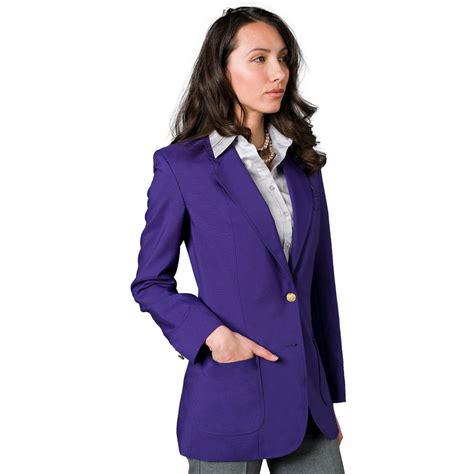 Ultralux Women S Purple Blazer Jacket