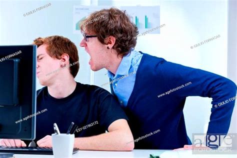 Misunderstanding Arguing And Harassing Each Other Stock Photo Picture