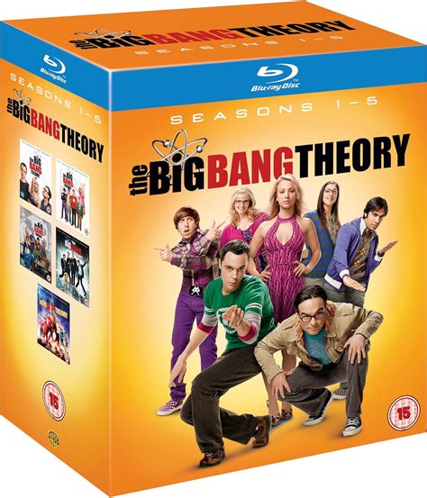 The Big Bang Theory Complete Season 1 5 Blu Ray Region Free Import