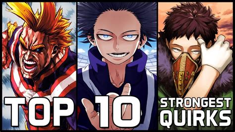 Top 25 Strongest Quirks In My Hero Academia Ranked Otosection