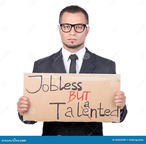 Looking For A Job Stock Photo Image Of Poster Money 46093490