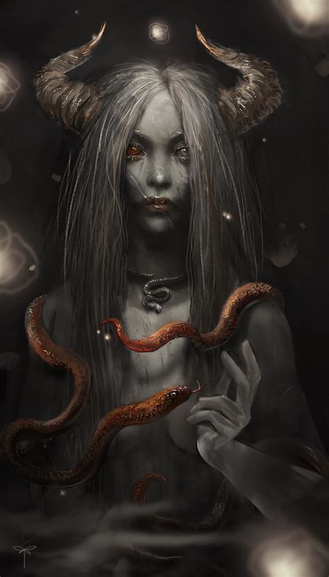 Snake Enchantress By Telthona On Deviantart