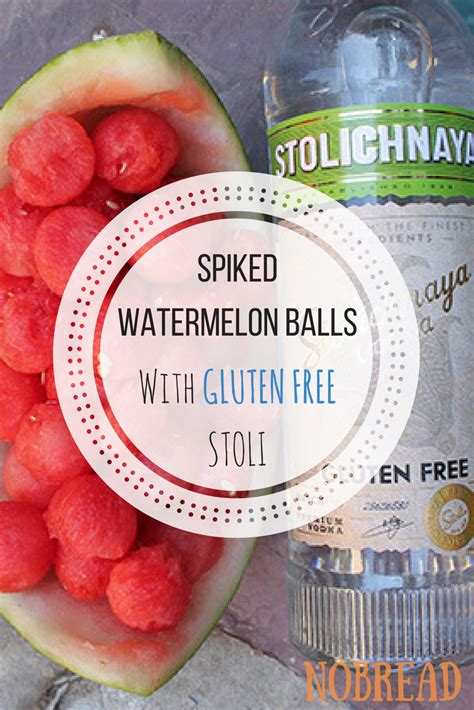 Spiked Watermelon Balls With Images Spiked Watermelon