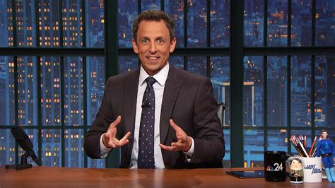 Watch Late Night With Seth Meyers Highlight Seth S Story Disciplining Frisbee NBC Com