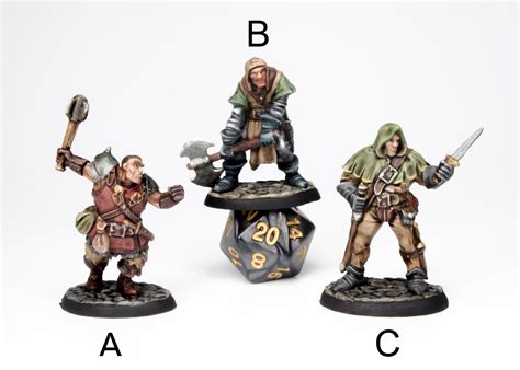 Painted Dandd Bandit Miniatures Dungeons And Dragons Etsy