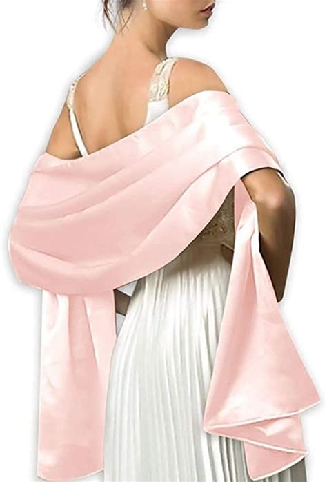 Fantasien Satin Shawls Wraps Evening Dresses Bridal Party Prom Dress Special Occasion Womens