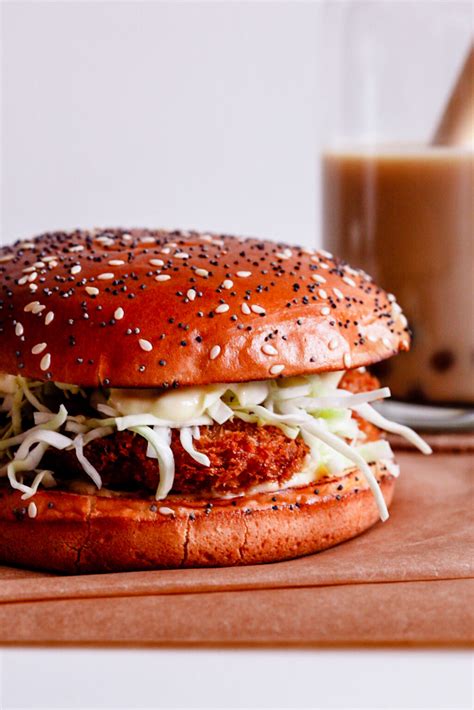 Ebi Katsu Burger Knapperige Japanse Garnalen Burger Culinessa