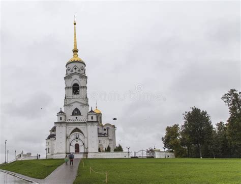 Cathedral Of The Virgin Mary In Vladimir Russia Federation Editorial