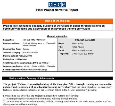 Download 10 Best Narrative Report Templates Pdf And Doc Templates Show