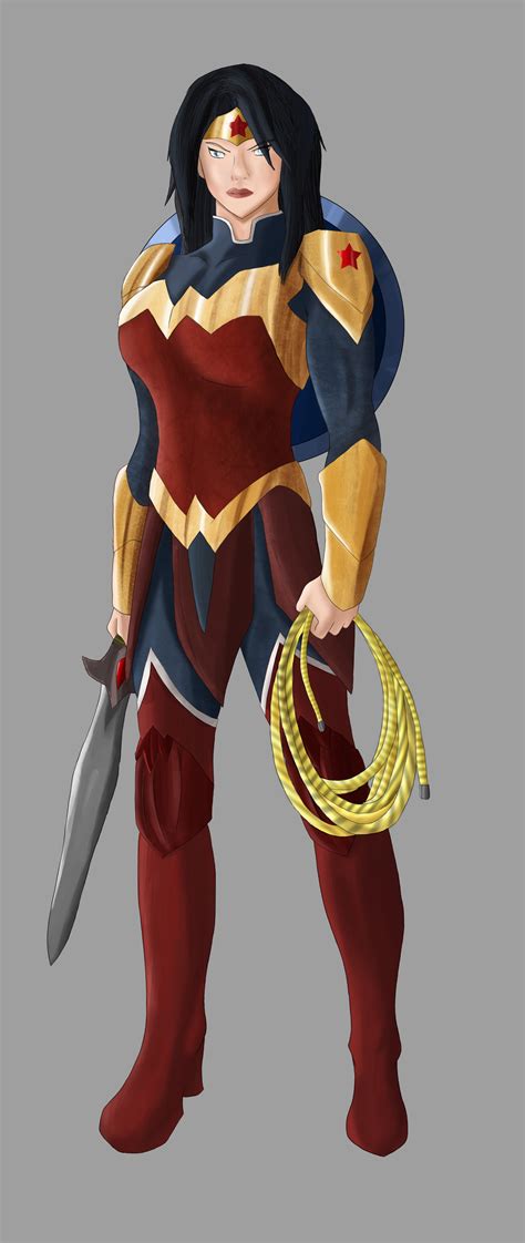Artstation Wonder Woman Concept