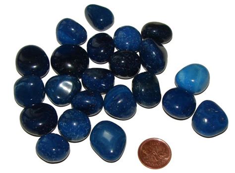 The Healing Meanings Of Blue Onyx Tumbled Stones For Sale
