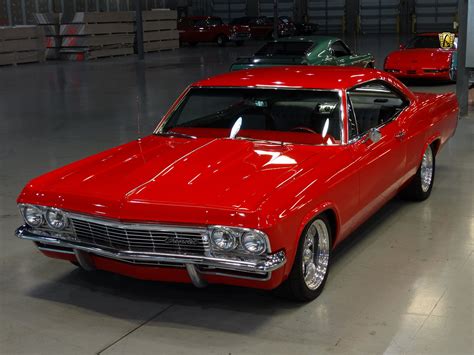 1965 Chevrolet Chevy Red Impala Classic Cars Wallpapers Hd Desktop And Mobile Backgrounds