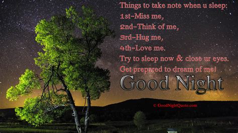 Good Night Dear Romantic Things To Take Note When You