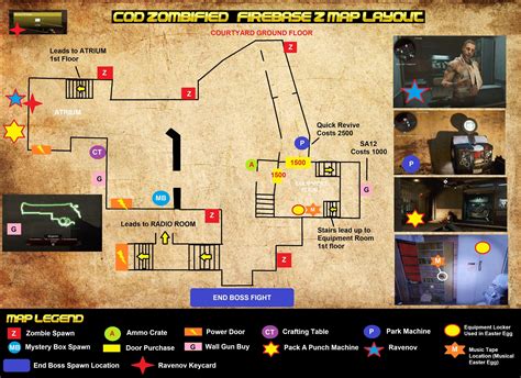 Zombified Call Of Duty Zombie Map Layouts Secrets Easter Eggs And Walkthrough Guides