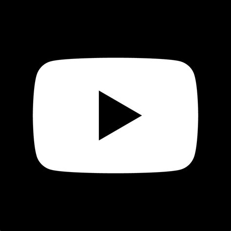 Youtube Icon Image Youtube Logo Black Clipart Large Size Png Image My