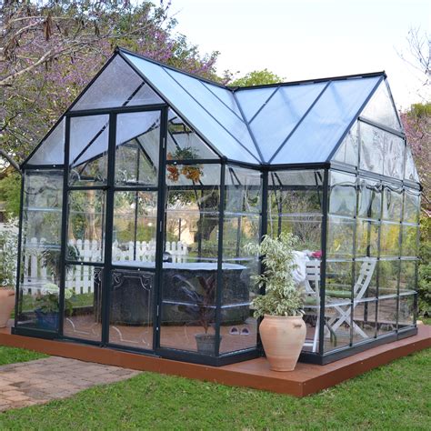 Palram Chalet Greenhouse Kit Greenhouses At Hayneedle