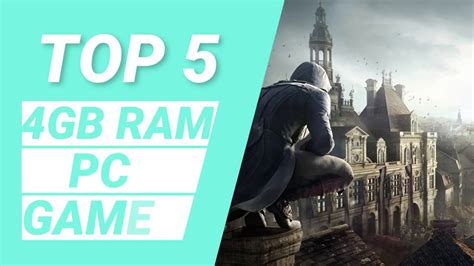 Top 5 Pc Games In 4 Gb Ram Youtube