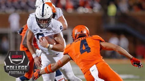 The penn state quarterback is seen as a longshot to win college football's most prestigious award. College Football Highlights: Penn State rolls past ...
