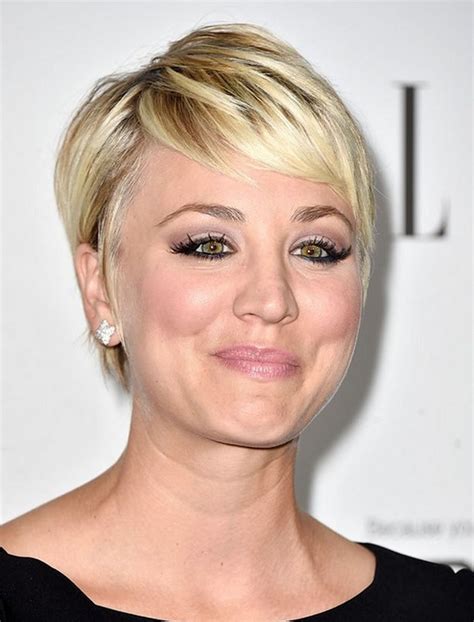 Haircuts For Round Face Shape Pixie Cut Round Face Pixie Haircut For